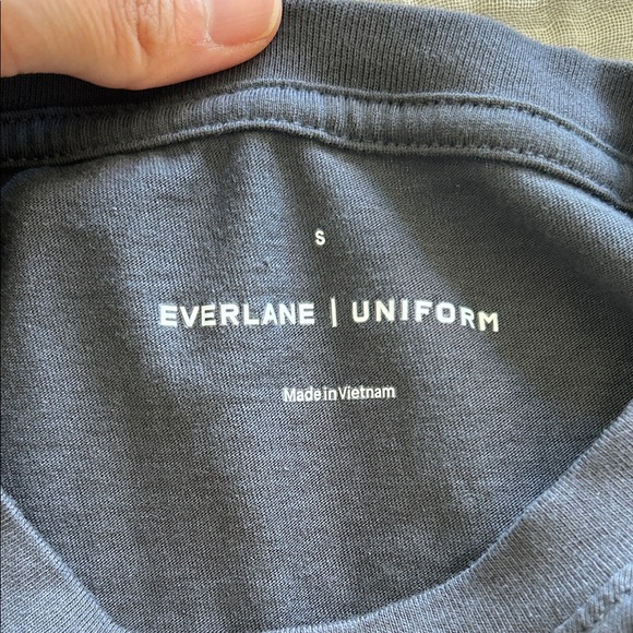 Everlane men’s essential organic crew t-shirt, size S - Picture 3 of 6